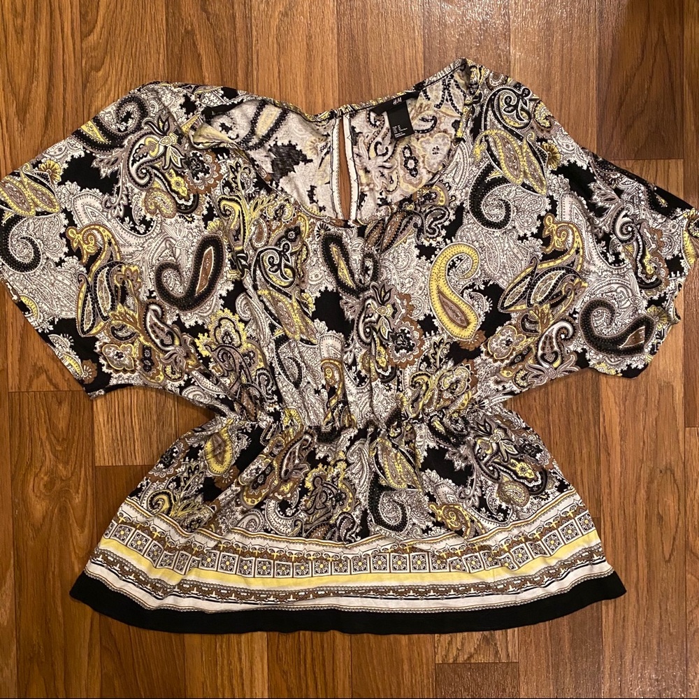 H&M Medium Elastic-Waist Dolman Top